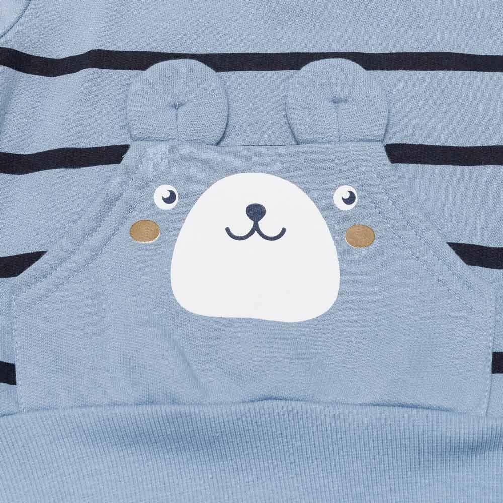 Conjunto Moletom de Bebê Blusão + Calça Urso Alakazoo