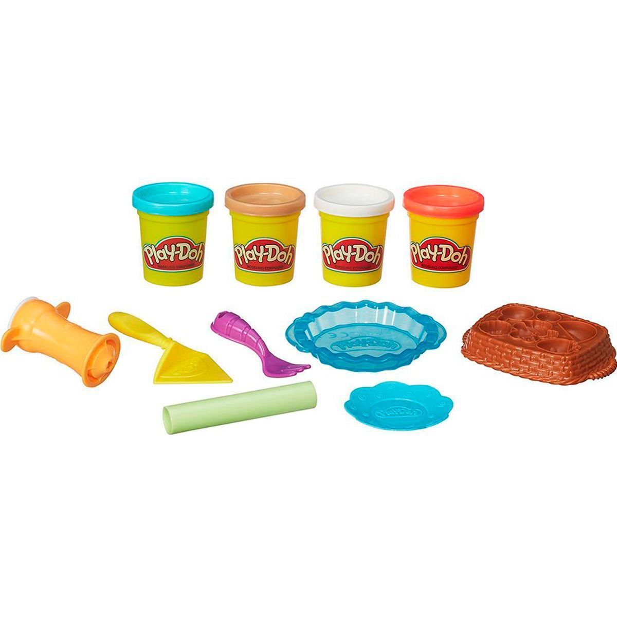 Massa de Modelar Tortas Divertidas Play-Doh Hasbro - Amarelo
