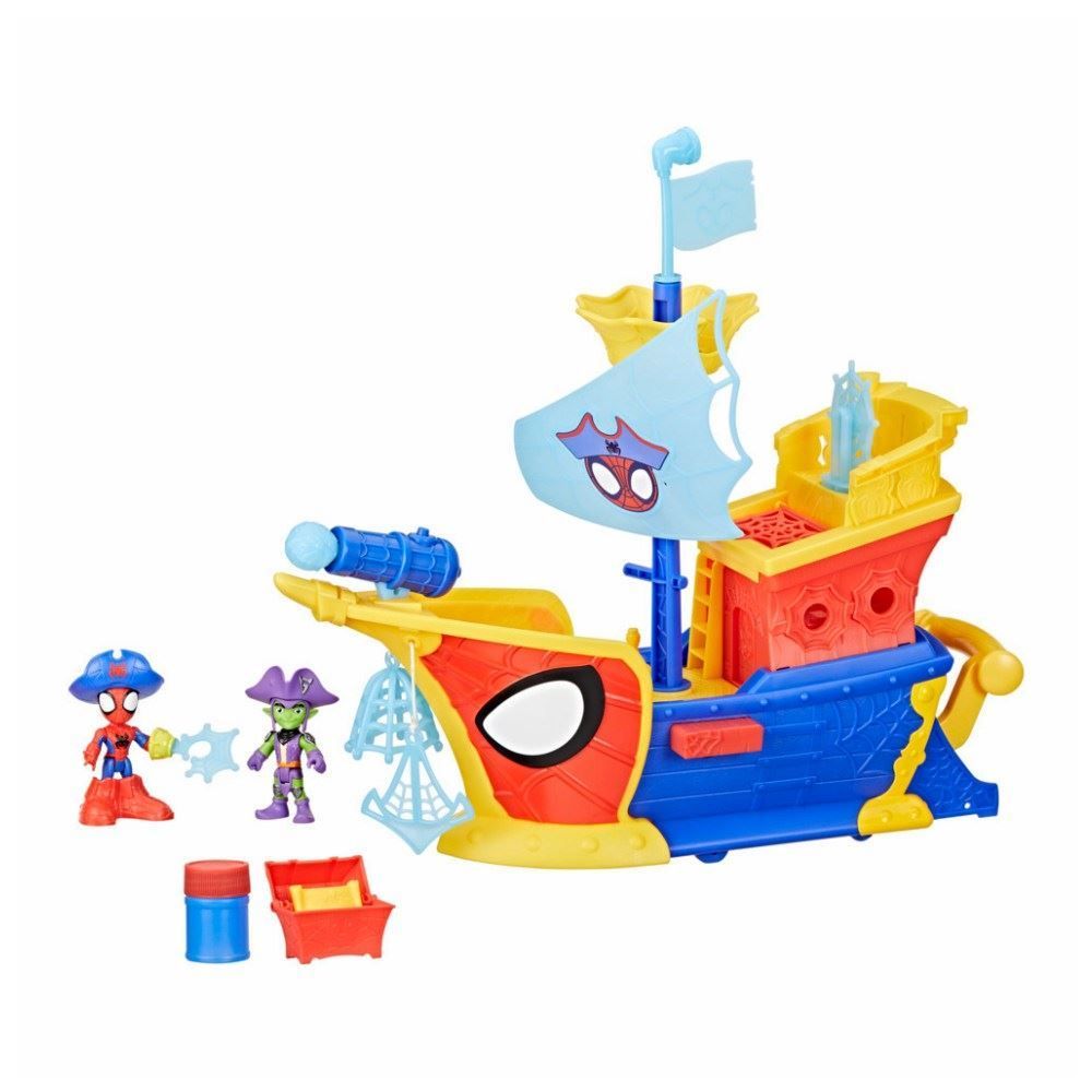 Navio Pirata Homem-Aranha Spidey e Seus Amigos Incríveis Hasbro - G0666