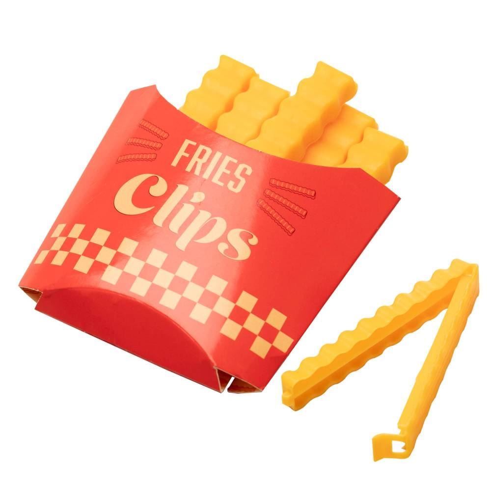 Conjunto Prendedores Para Embalagem Com Suporte Imã Fries Lyor - 6 Peças