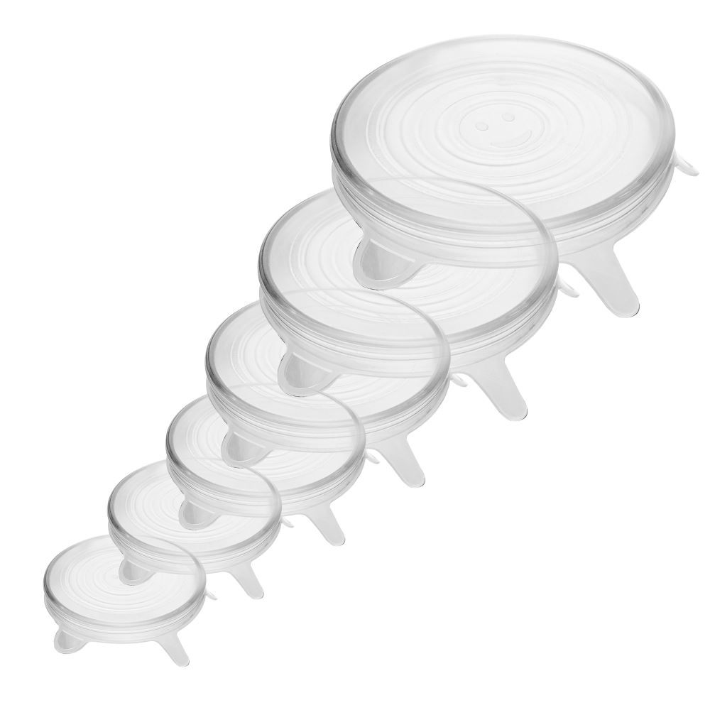 Conjunto Tampas Redondas Flexíveis 20Cm Lyor