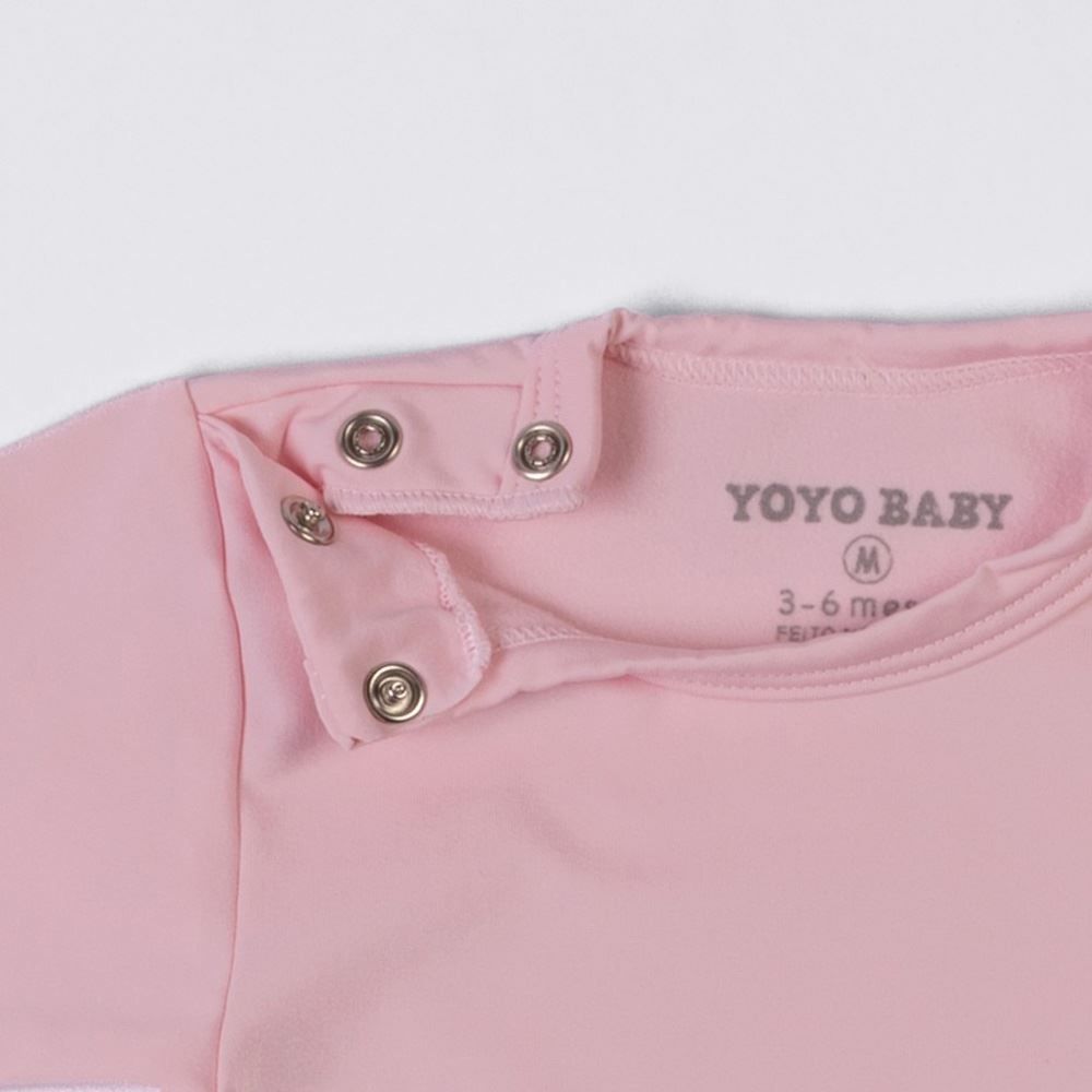 Conjunto Térmico Bebê Menina Body e Calça Yoyo Baby