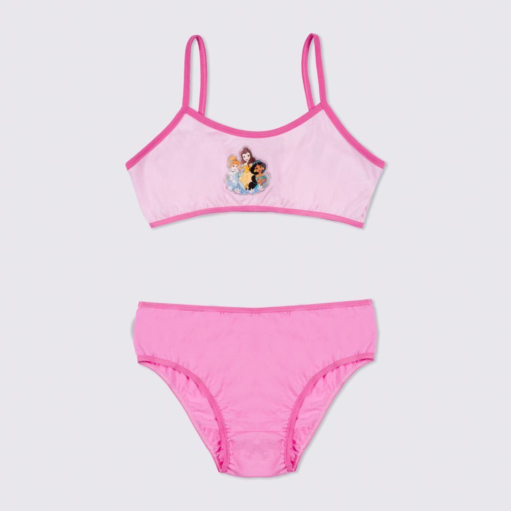 Conjunto Top + Calcinha 8 a 12 Anos Princesas Disney