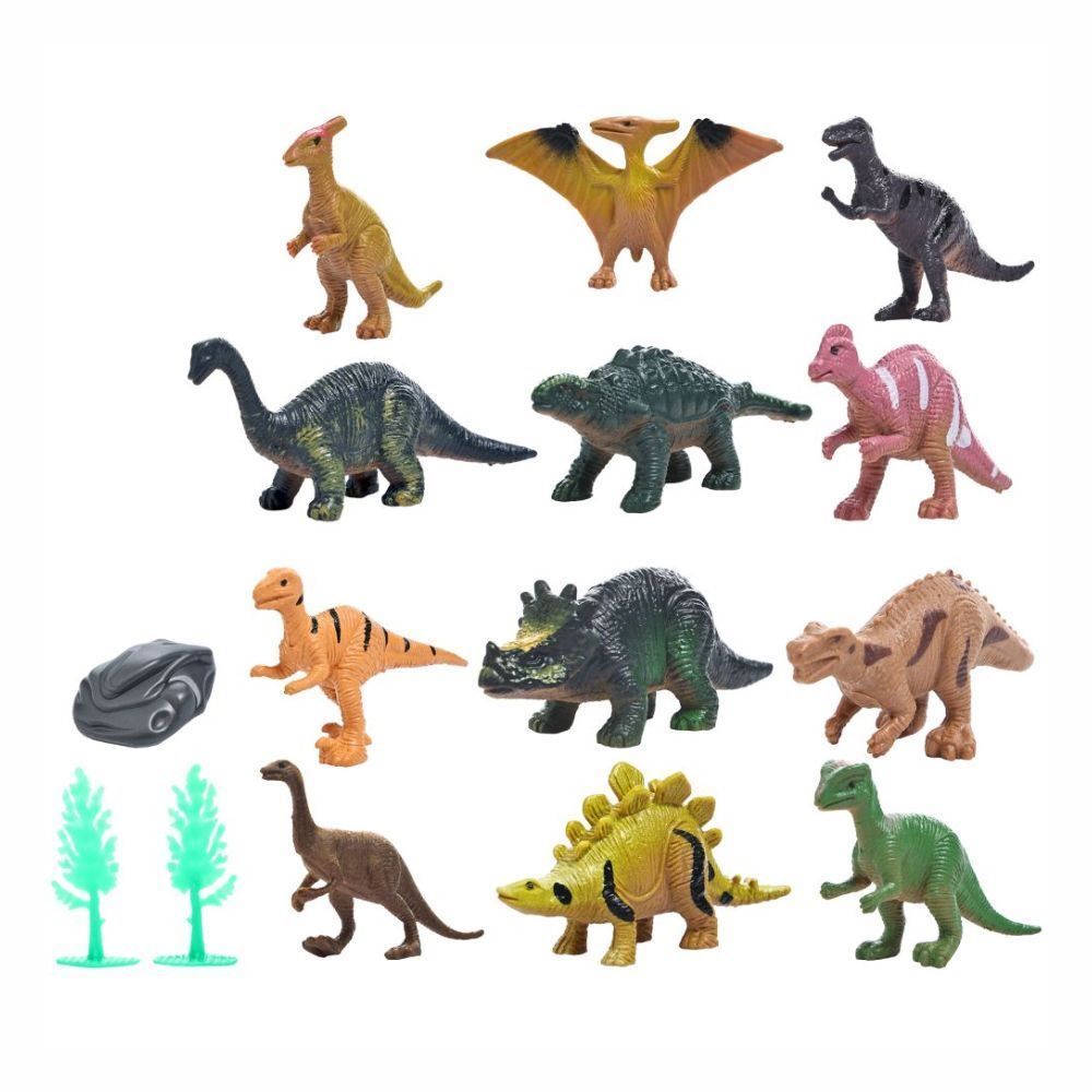 Conjunto Tubo de Dinossauros Miniaturas Havan Toys - HBR0392