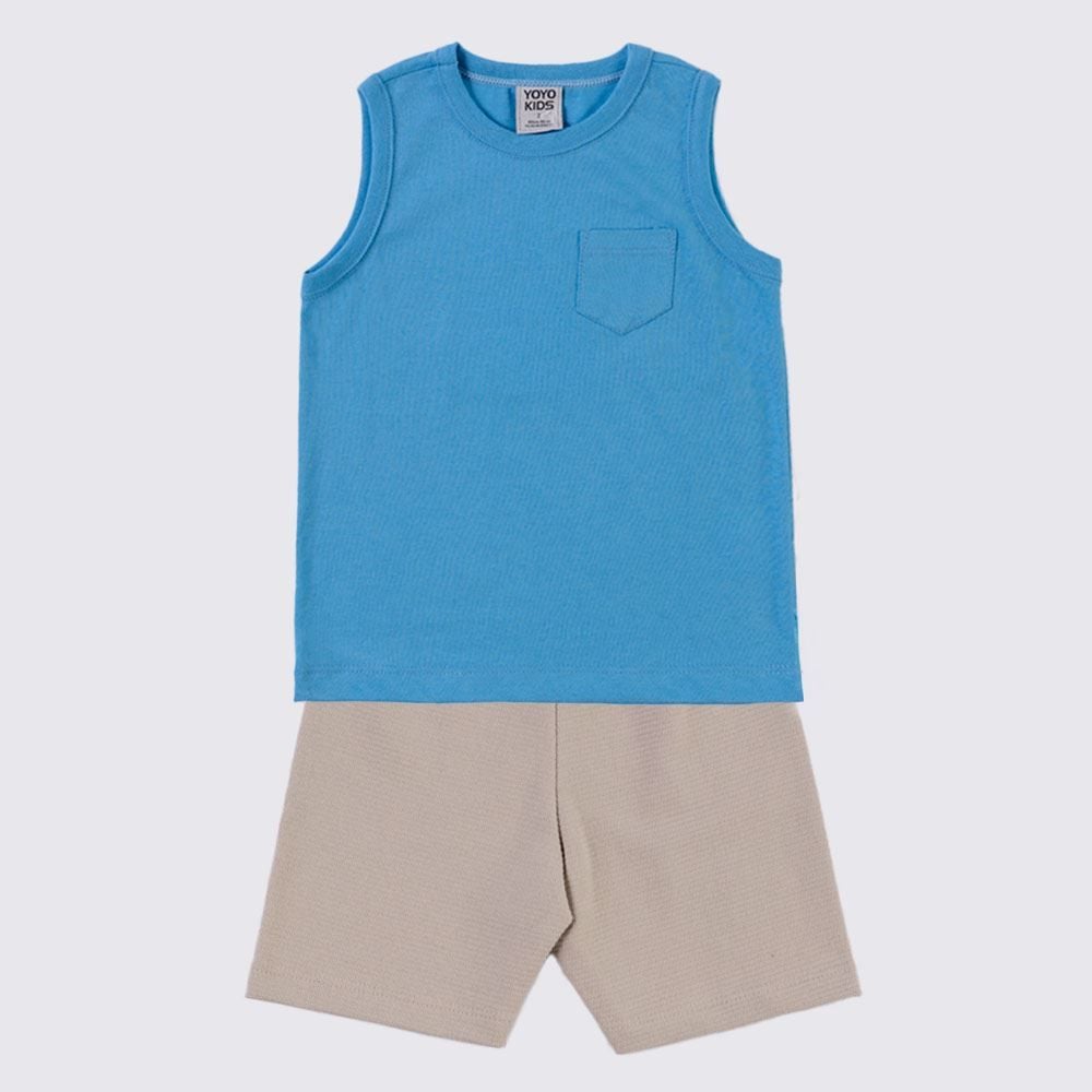 Conjunto Infantil Menino 1 a 3 Anos Yoyo Kids