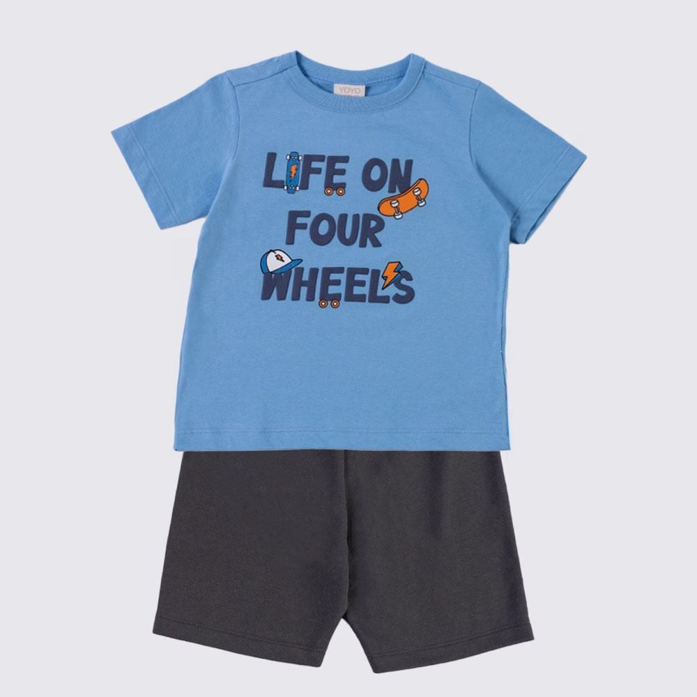Conjunto Infantil Menino 1 a 3 Anos Yoyo Kids
