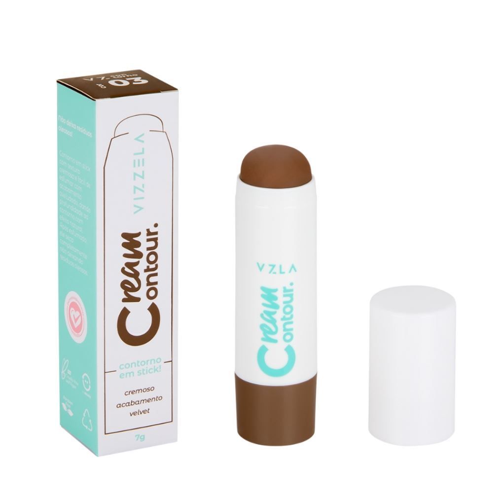 Contorno Stick Cream Contour Cor 3 Vizzela - 7g