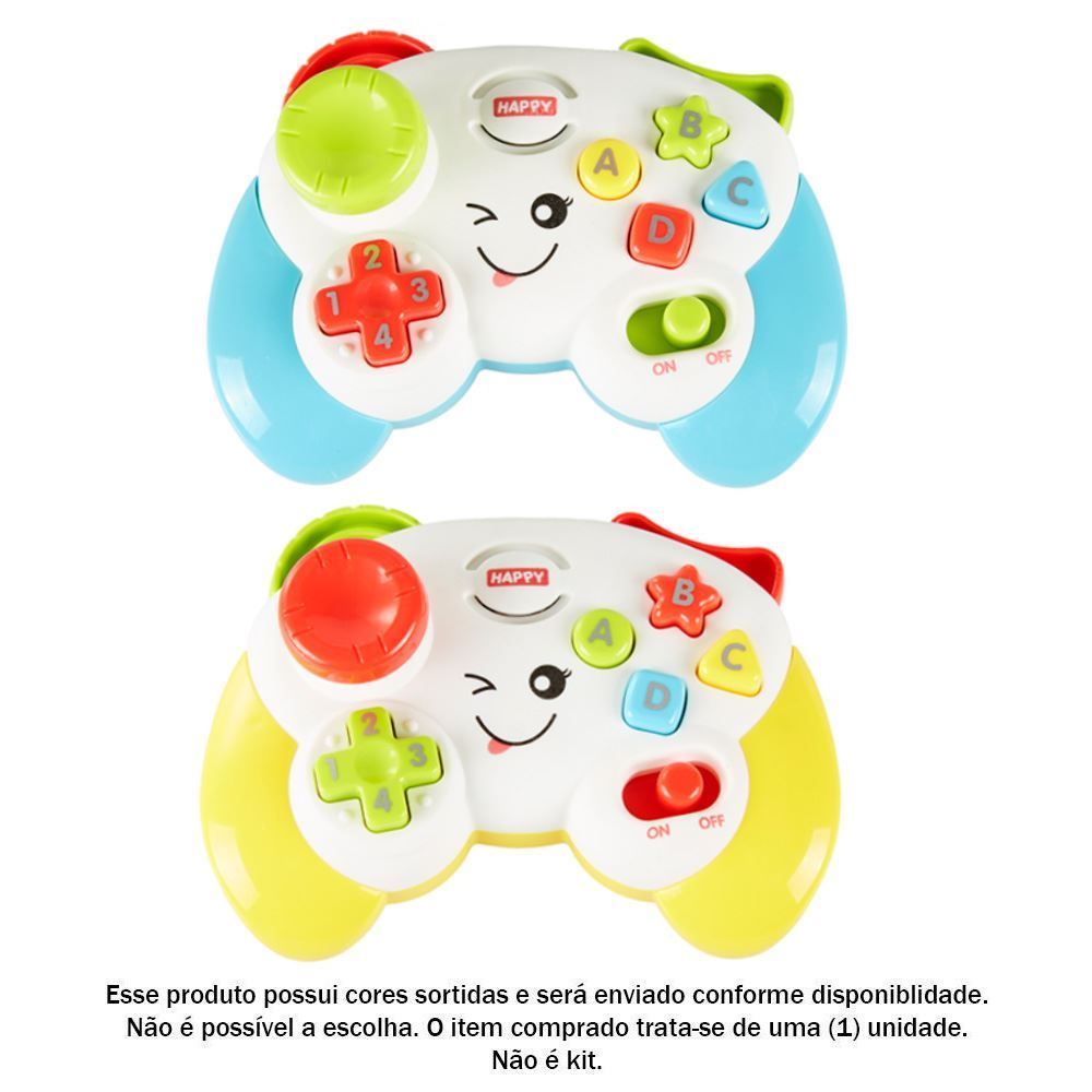 Controle Musical Com Atividades Luz E Sons Havan Baby - HBR0198