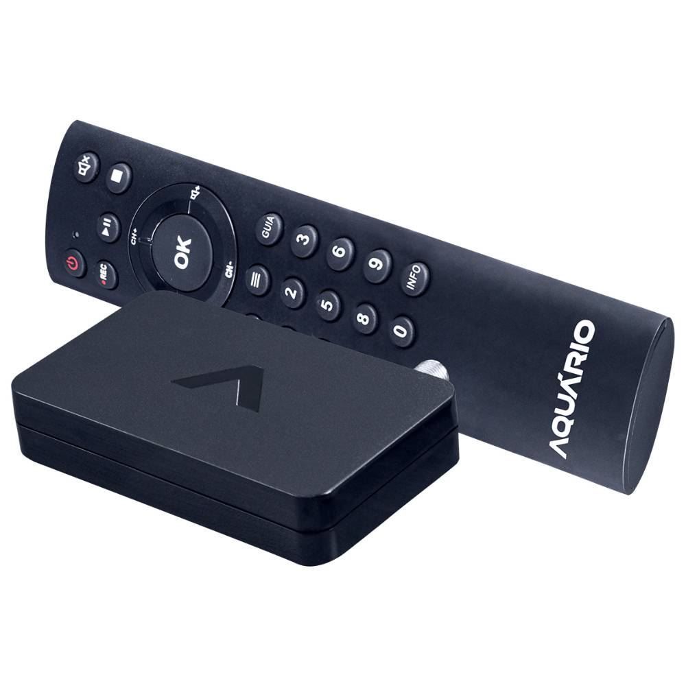 Conversor Digital Aquário Dtv-9000 Preto - Bivolt