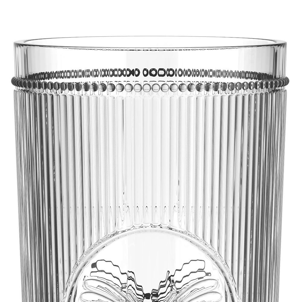 Copo Alto Borboleta Em Cristal 350Ml - L Hermitage