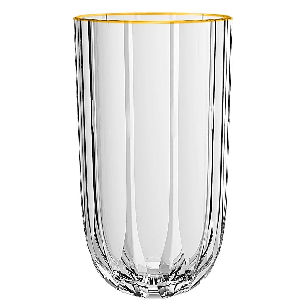 Copo Alto Refinatto Com Filete Dourado L Hermitage - 400ml