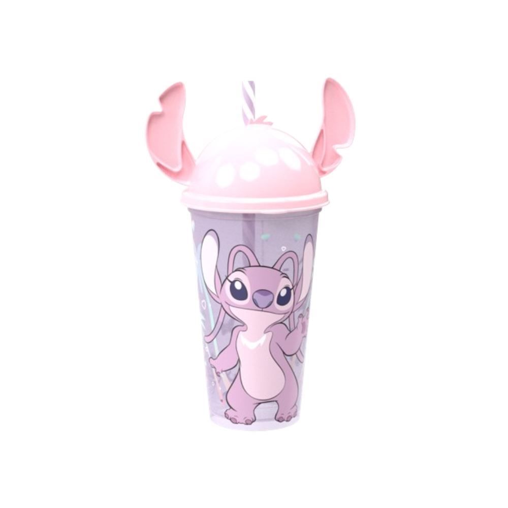 Copo Com Tampa Ludica Angel Plasútil - 500ml