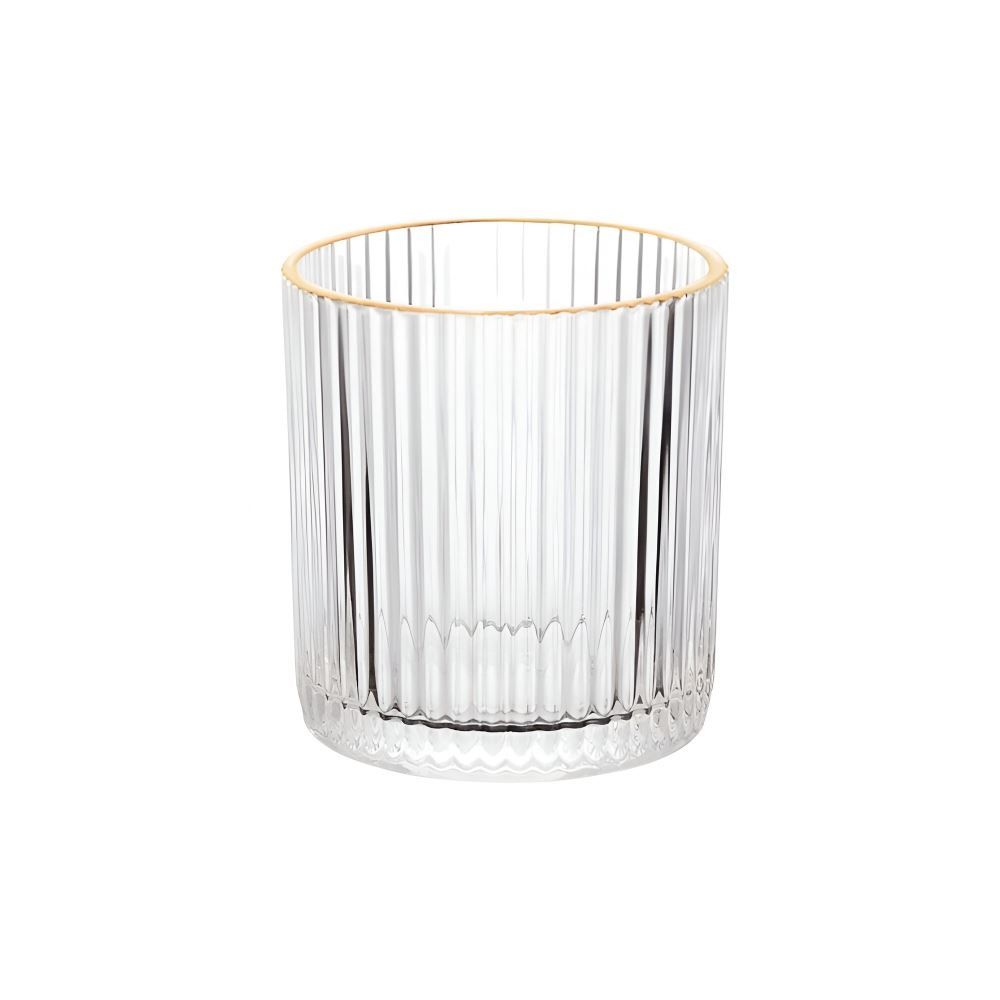 Copo De Whisky Cameratta Hauskraft 320 Ml - Filete Dourado