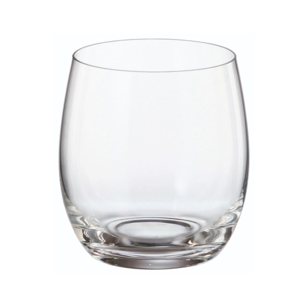 Copo De Whisky Pollo Mergus Bohemia 410Ml - Cristal