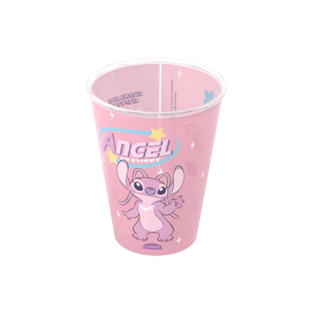 Copo Decorado Angel Plasútil 280Ml