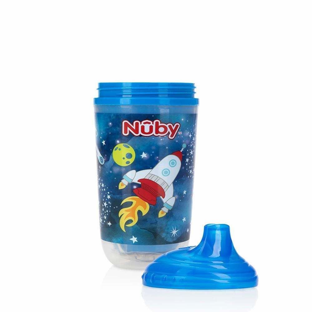 Copo Pisca-Pisca Com Bico Rígido Cajovil - Azul