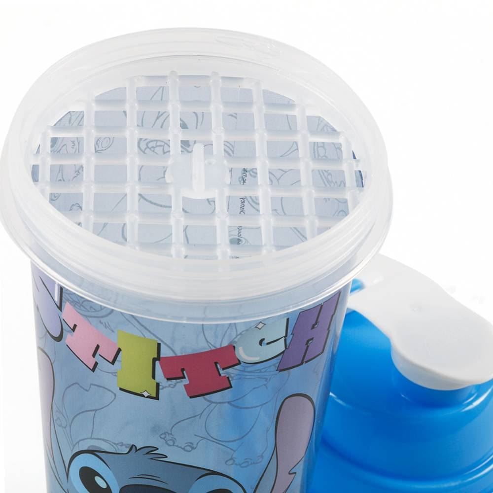 Copo Shake Decorado Stitch Plasútil 580Ml - Stitch