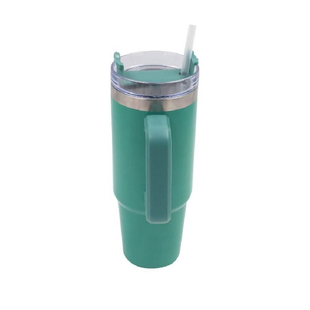 Copo Térmico Com Canudo Havan Casa 800Ml - Verde