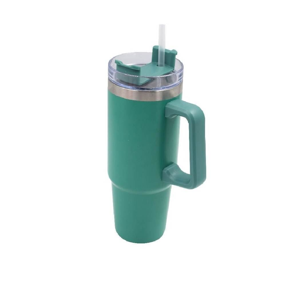 Copo Térmico Com Canudo Havan Casa 800Ml - Verde