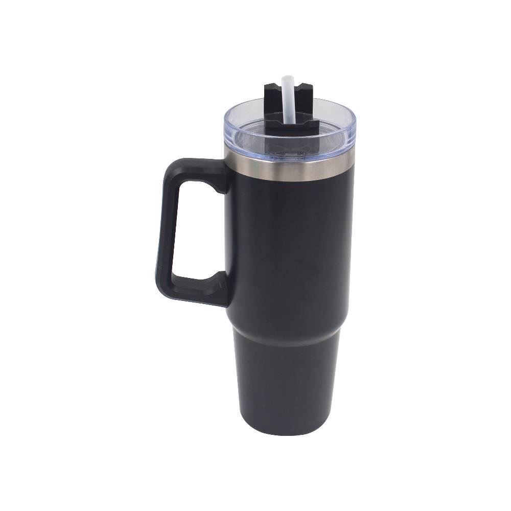 Copo Térmico Com Canudo Havan Casa 800Ml - Preto