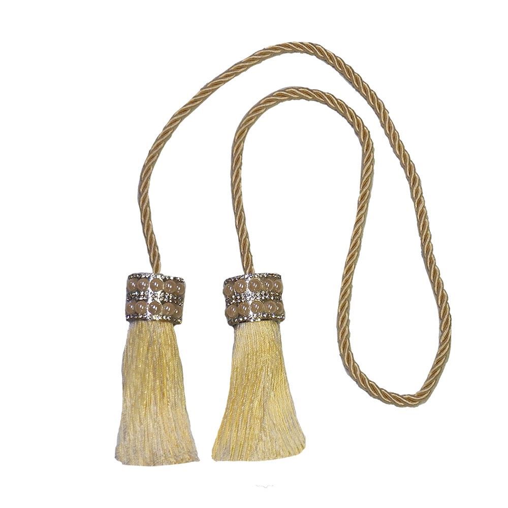 Cordão Infinity Mini Franjas Bella Arte - Pérola