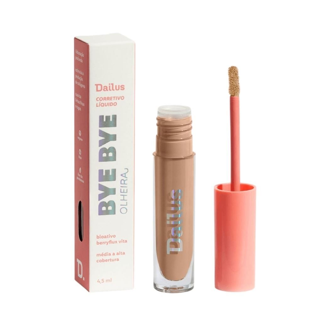 Corretivo Líquido Bye Bye Olheira D5 Médio Dailus - 4,5ml