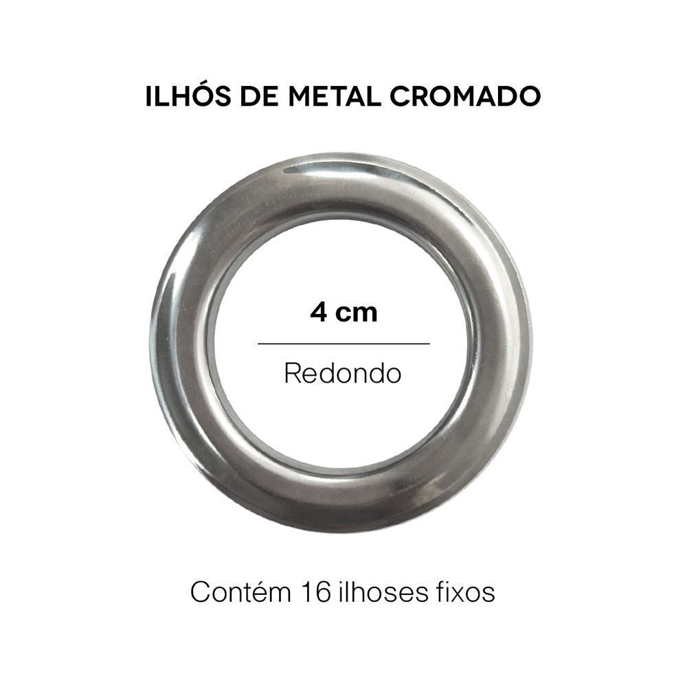 Corta Luz Capri 2,60X1,70M Havan - Cinza