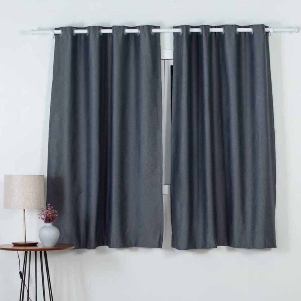 Cortina Para Quarto Ou Sala 2,60X1,70 Blend Havan Casa - Cinza