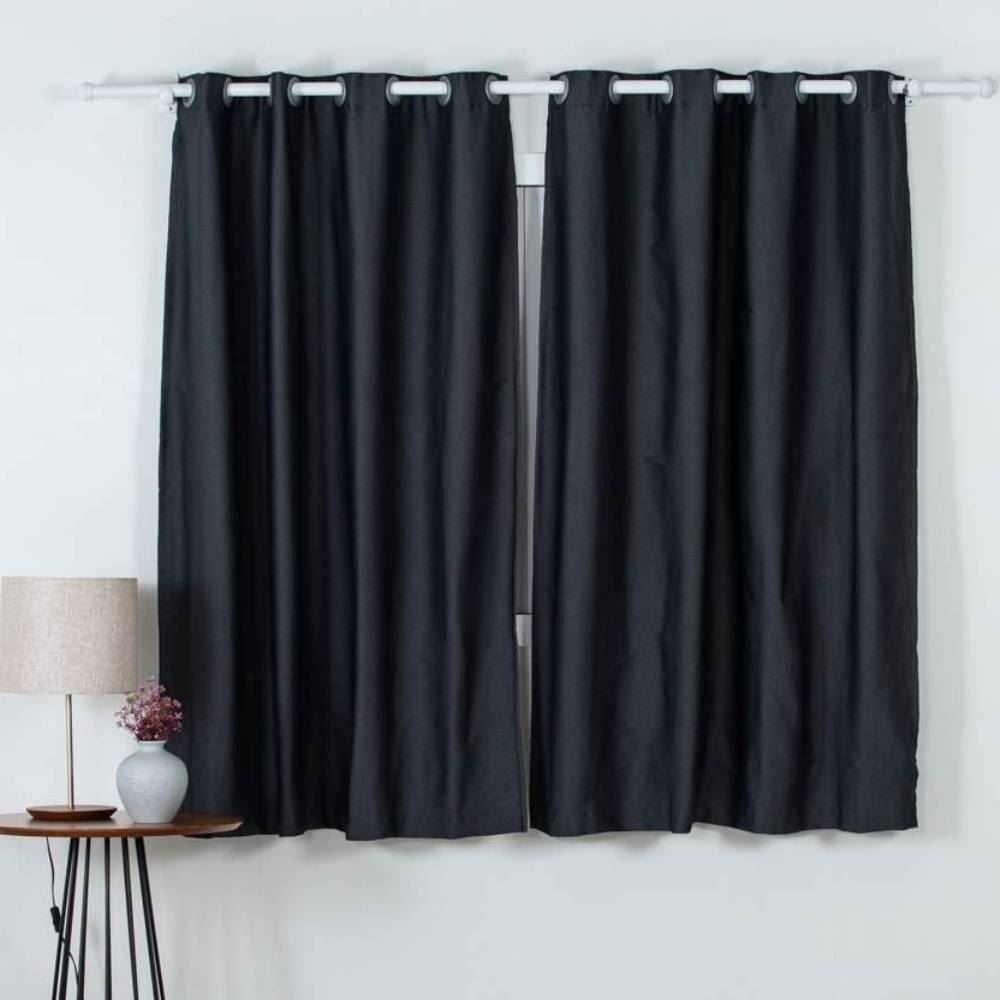 Cortina Para Quarto Ou Sala 2,60X1,70 Blend Havan Casa - Preto 