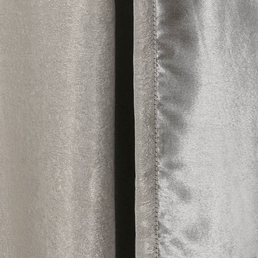 Corta Luz Tecido Brilho Veludo 3,60X2,50M Bella Janela - Titanio