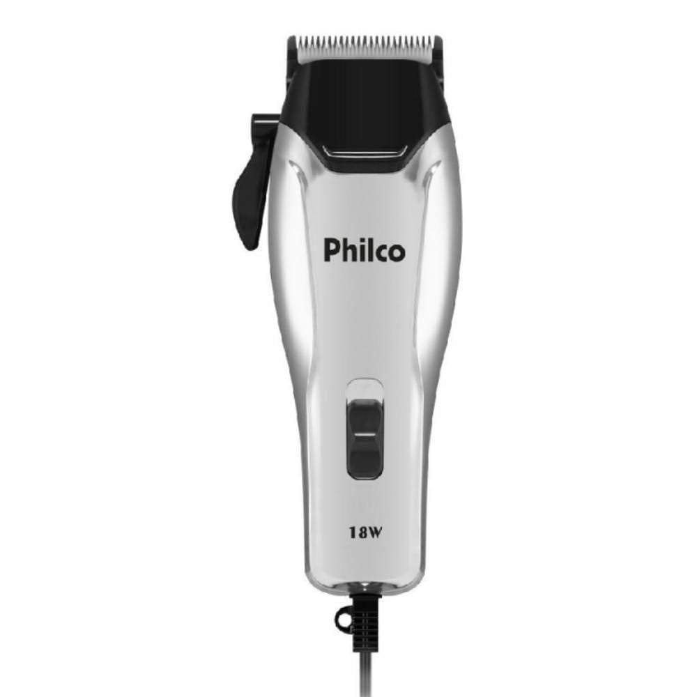 Máquina de Cortar Cabelos Philco 9 Acessórios 4 pentes PCR04