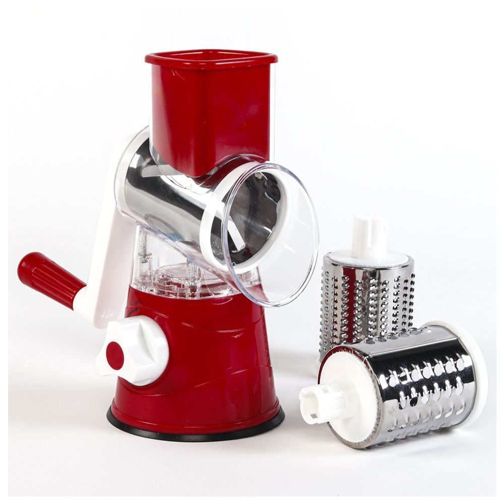 Cortador De Legumes Liccia Hauskraft Inox - Branco e Vermelho