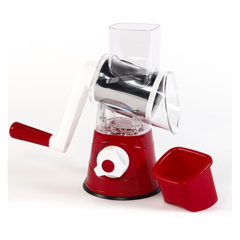 Cortador De Legumes Liccia Hauskraft Inox - Branco e Vermelho