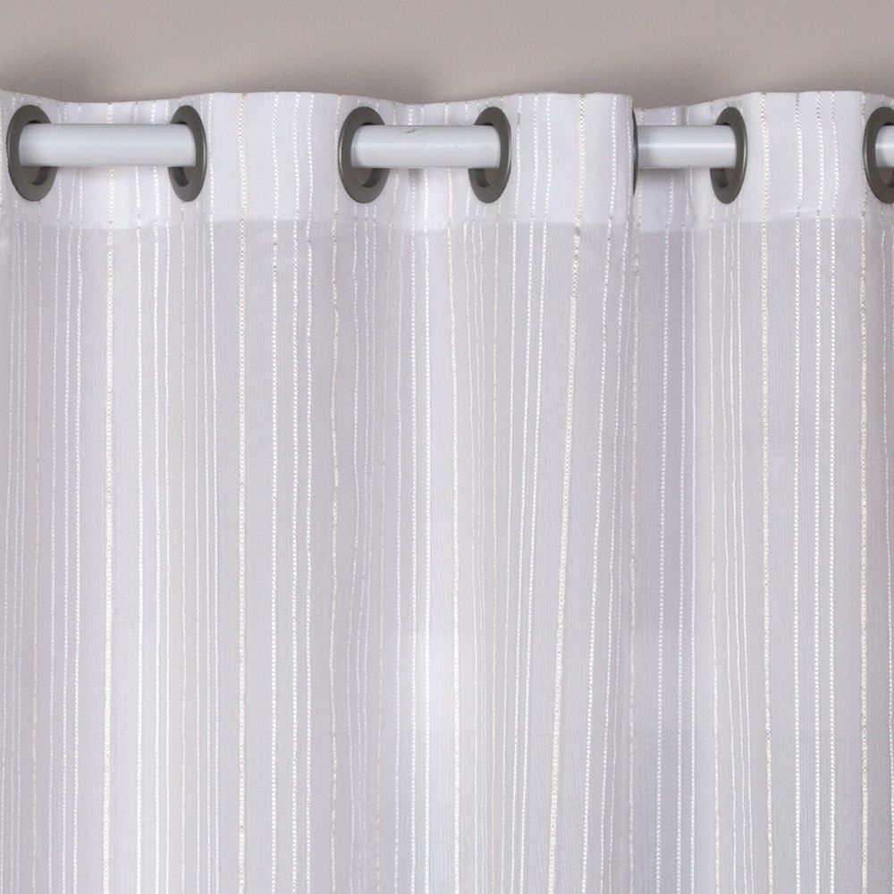 Cortina Capri Com Forro 2,60X2,30M Havan Casa - Macadâmia