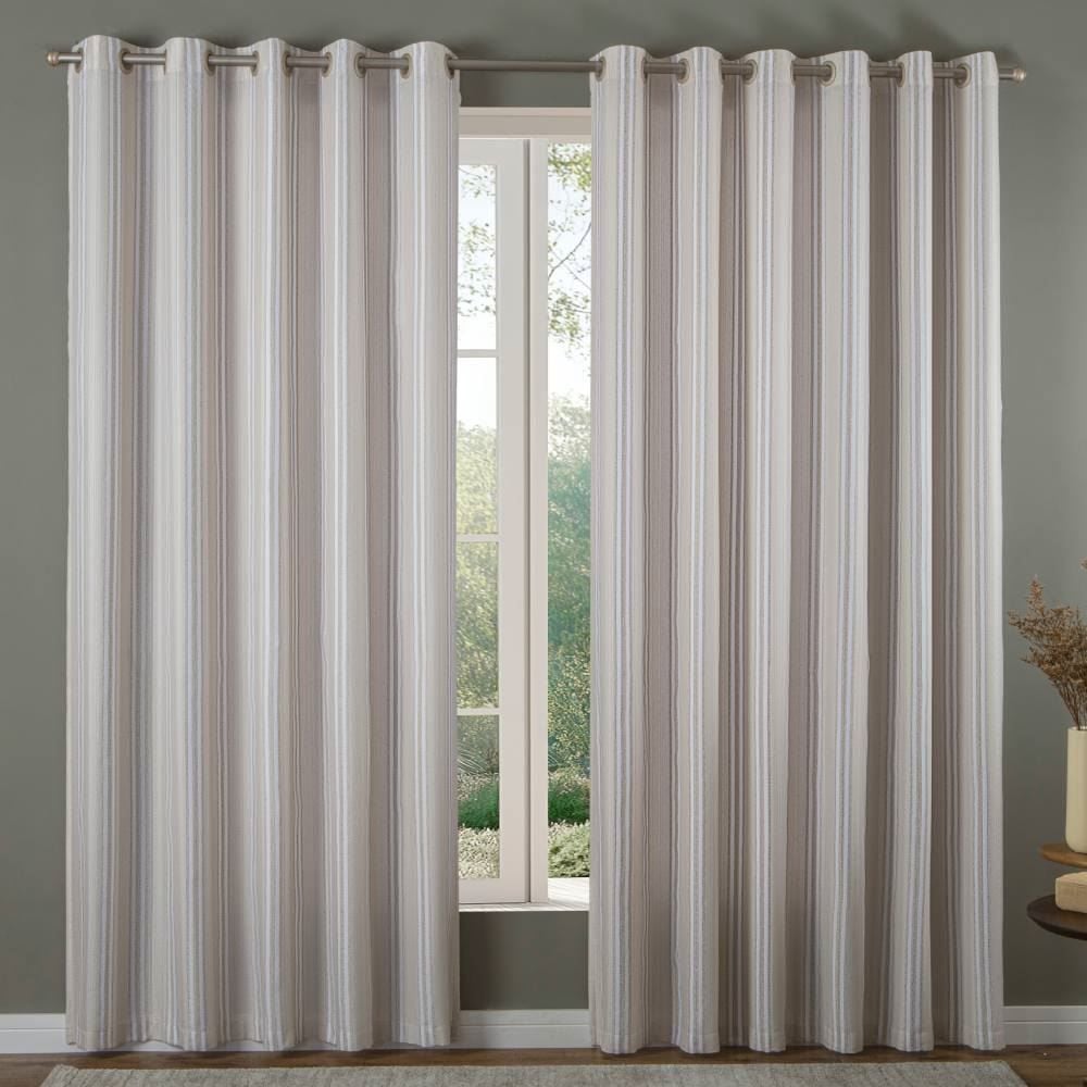 Cortina para Quarto e Sala 4,00X2,30 m Chenille Havan Casa - Berlim Bege