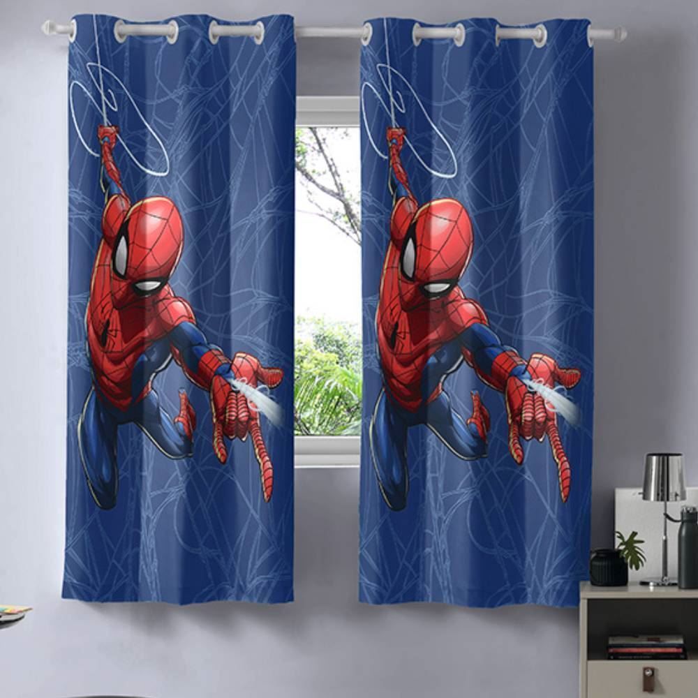 Cortina Corta Luz Infantil Marvel - Homem Aranha