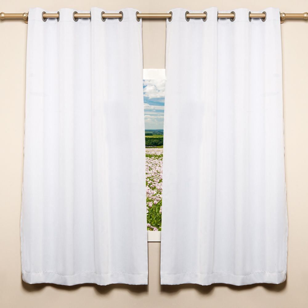 Cortina Corta Luz Tecido 2,60X1,70 M Havan Casa - Branco