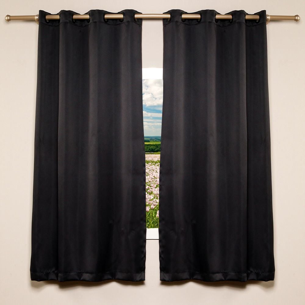 Cortina Corta Luz Tecido 2,60X1,70 M Havan Casa - Preto 