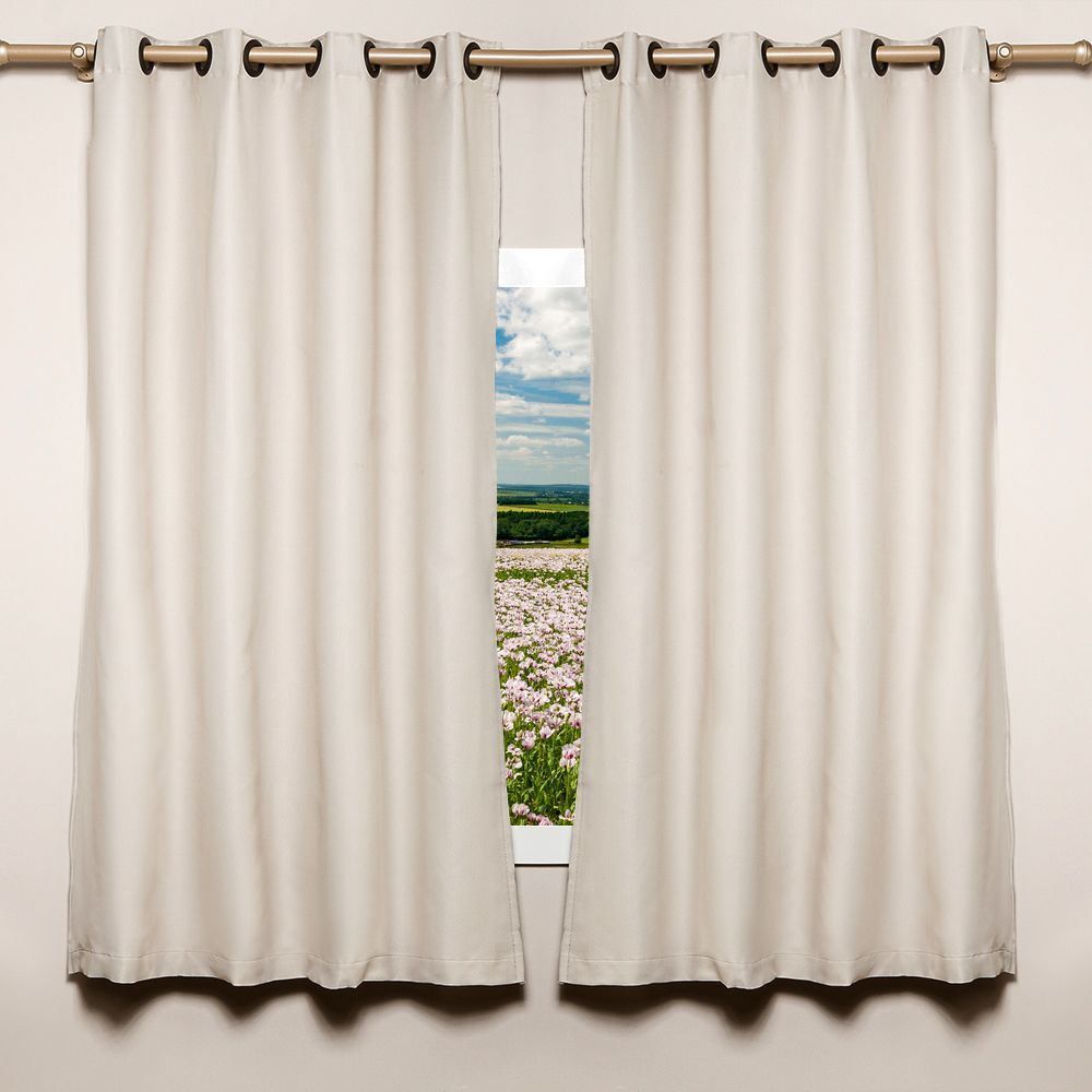 Corta Luz Tecido Brilho 2,60X1,70 M Havan Casa - Marfim