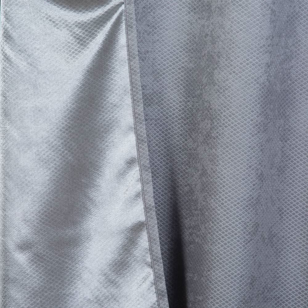 Cortina Corta Luz Tecido Brilho Veludo 2,60X1,70M Havan Casa - Titanio