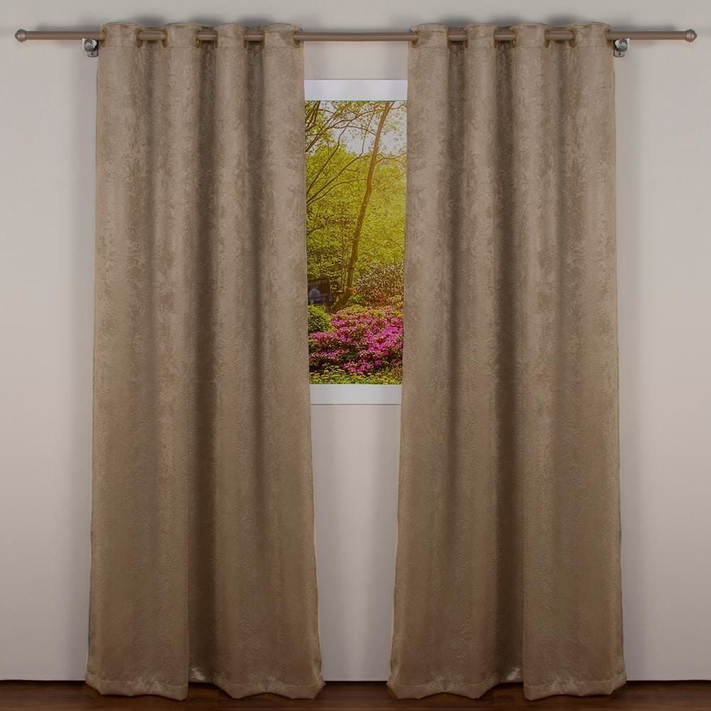 Cortina para Quarto e Sala 2,60X2,30 m Corta Luz Requinte Havan Casa - Taupe