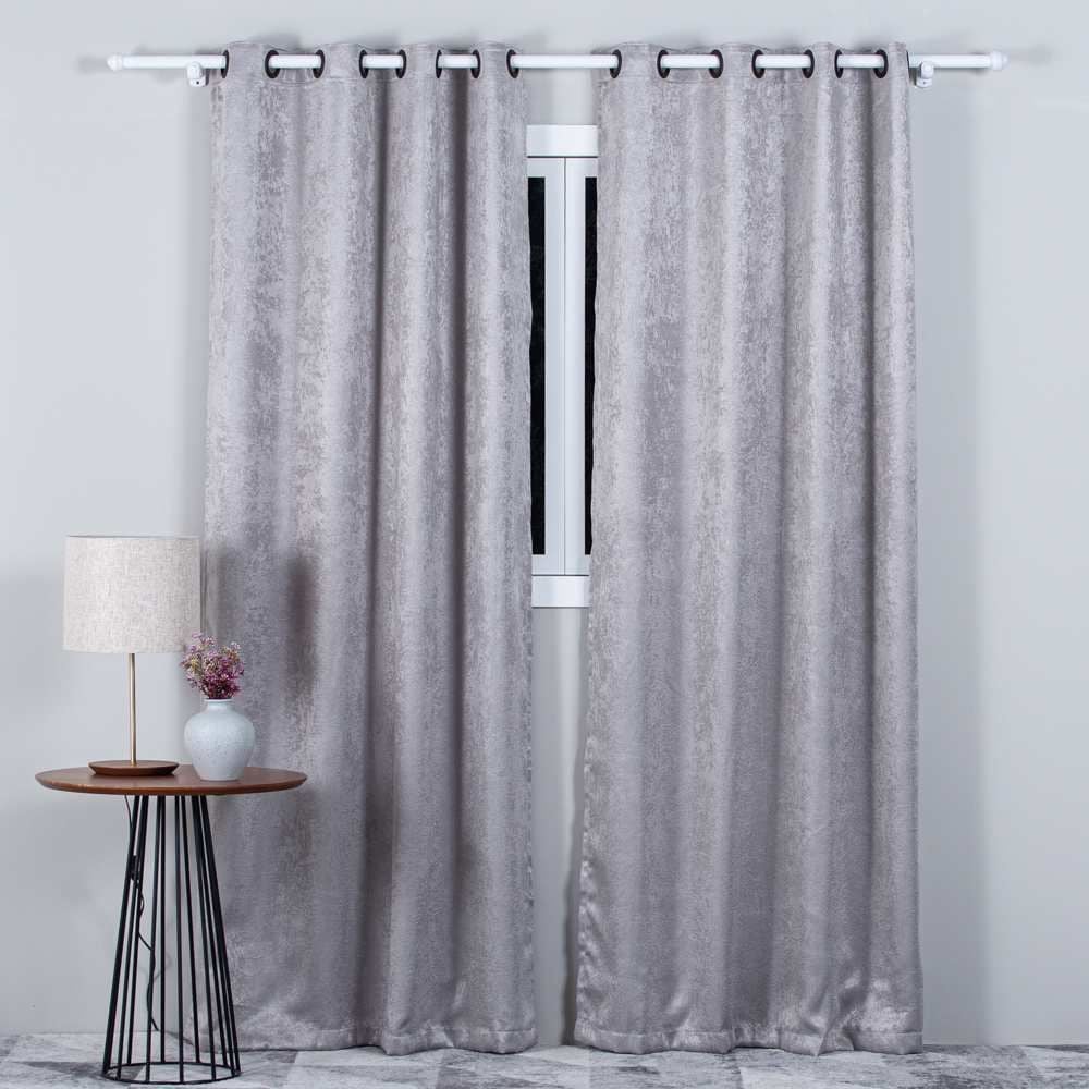 Cortina Corta Luz Tecido Brilho Veludo 2,60X2,30 M Havan Casa - Taupe