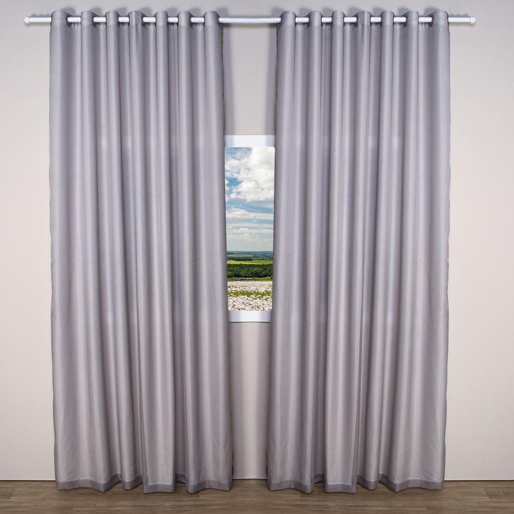 Cortina Para Quarto Ou Sala 4,20X2,80M Duplex Lisboa Havan Casa - Titanium