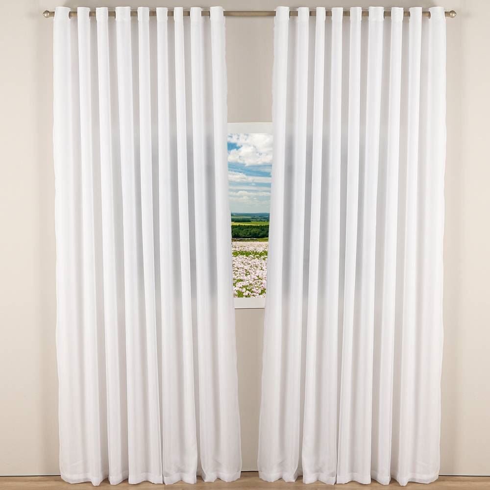 Cortina Para Quarto E Sala 5,40X2,80 M Duplex Lisboa Havan Casa - Branco