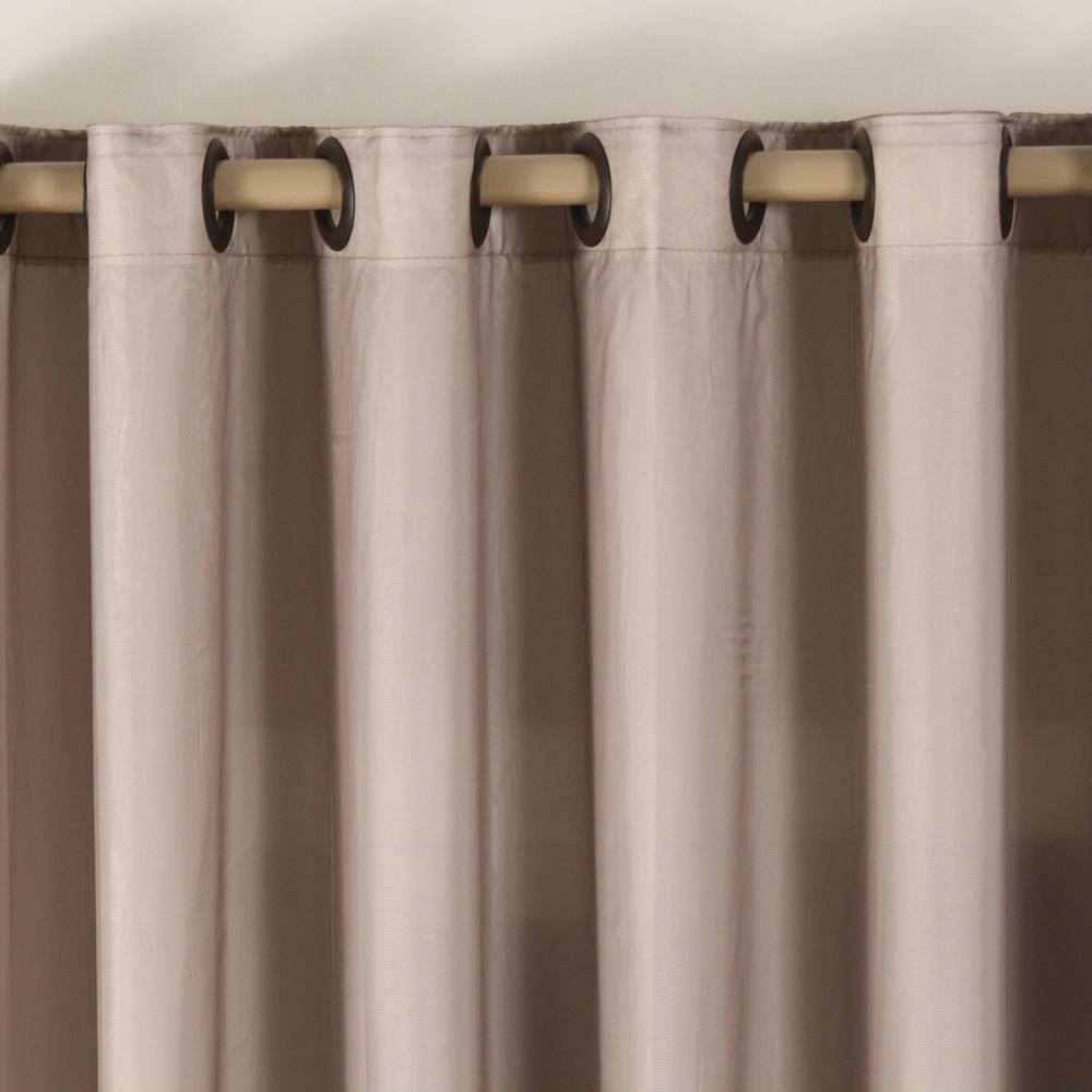 Cortina Para Quarto E Sala Duplex Lisa 4,20X2,30 Havan Casa - Taupe