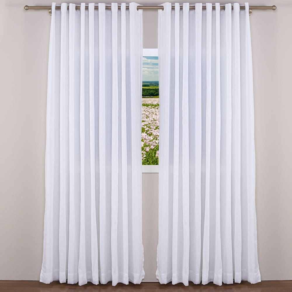 Cortina Duplex Mônaco 5,40X2,50 M Havan Casa - Branco