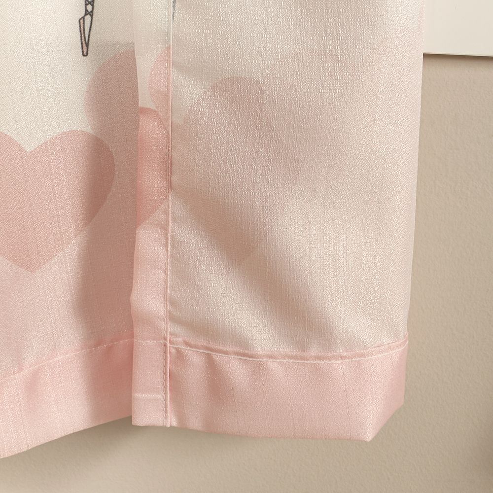 Cortina Infantil Rústica 2,60M X 1,70M Havan Kids - Bailarinas