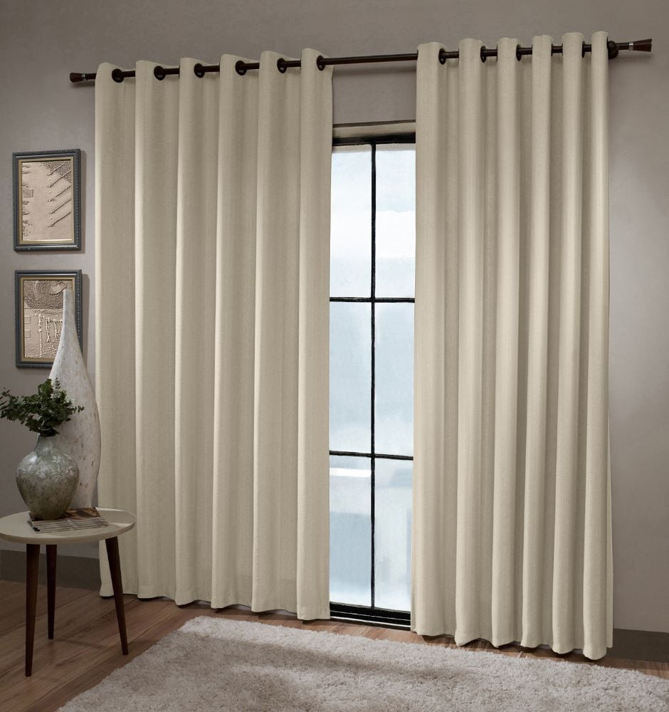 Cortina Naturalle 5,40X2,50 M Havan Casa - NATURAL 0001