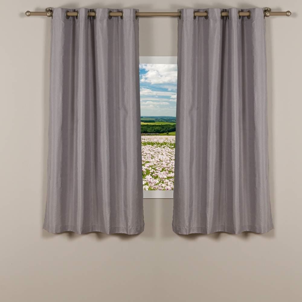 Cortina Para Sala E Quarto Pantex Rústica 2,60X1,70 M Havan Casa - Cinza