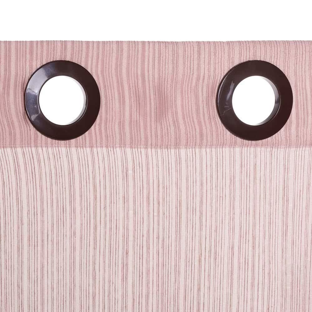 Cortina Para Sala E Quarto Pantex Rústica 2,60X1,70 M Havan Casa - Dusk Rose